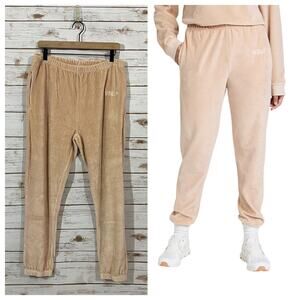 NWT Bandier WSLY Eco Plush Classic Pocket Jogger - Quartz - XL
